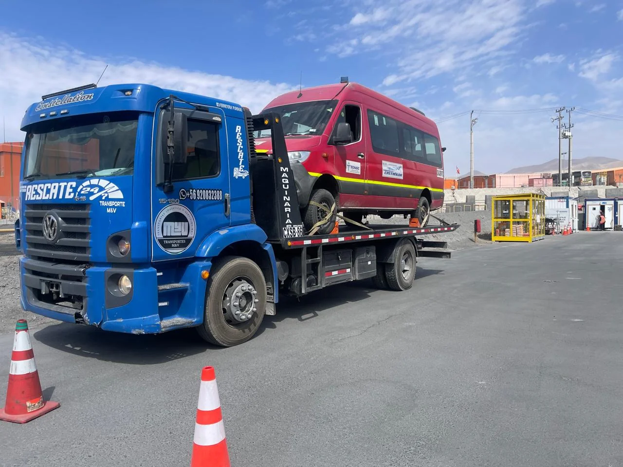 Operación en terreno